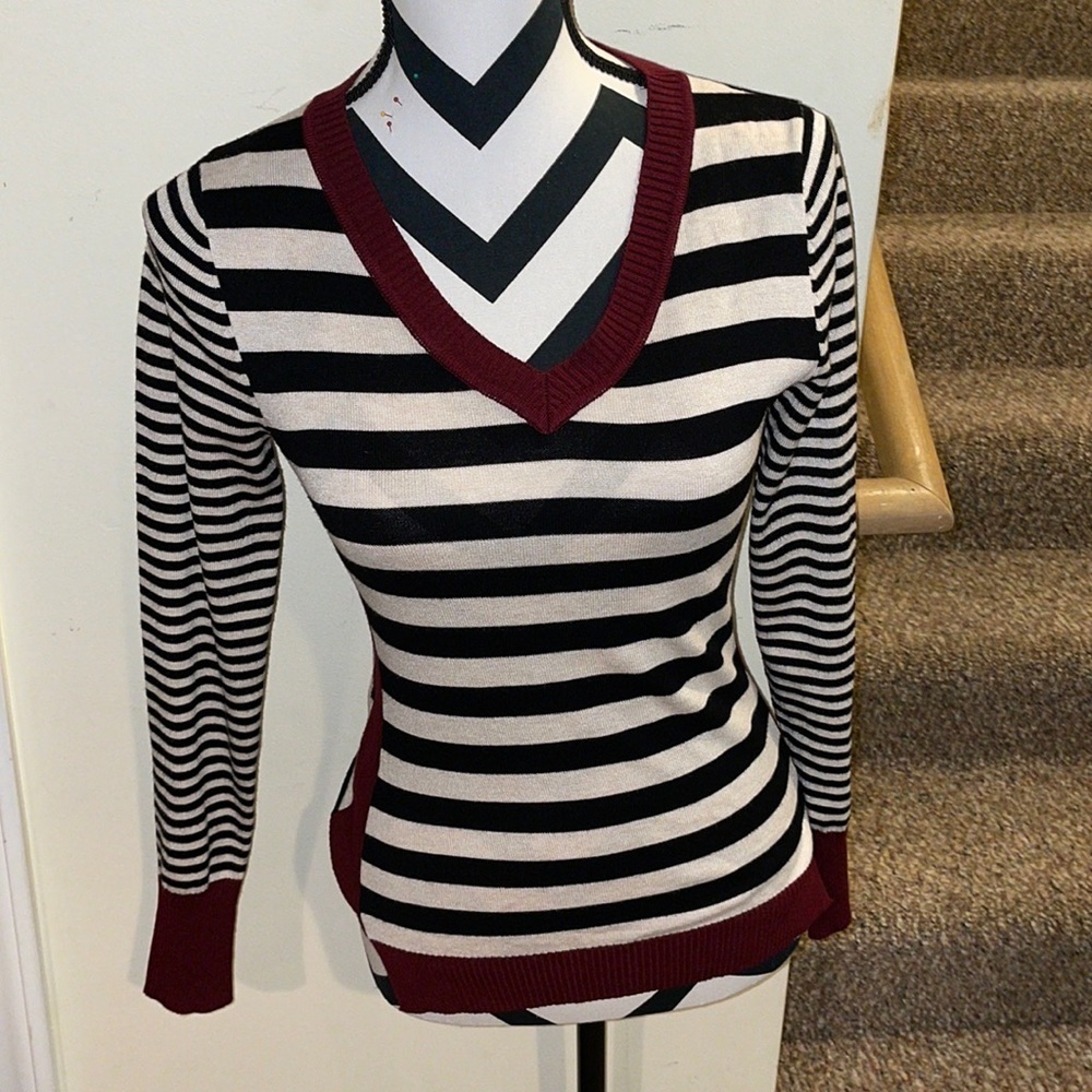 Womens Pink Rose Sweater